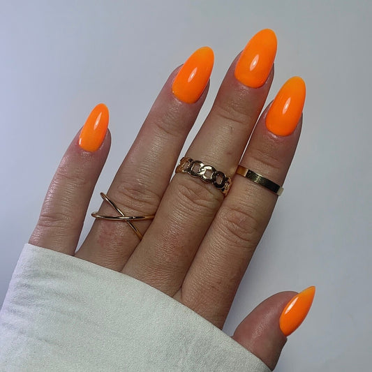 Neon apricot