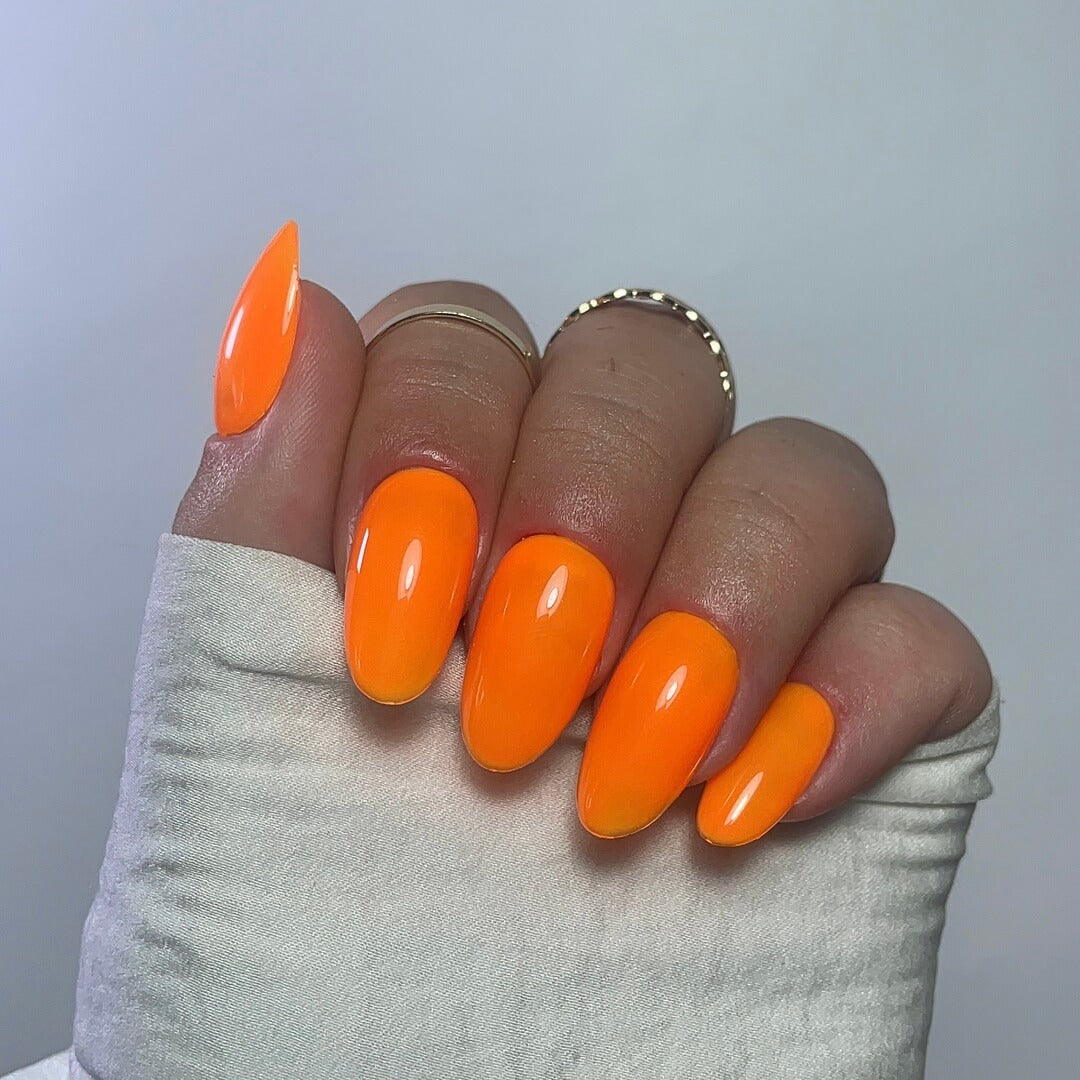 Neon apricot