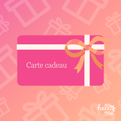 Carte cadeau Hello Me